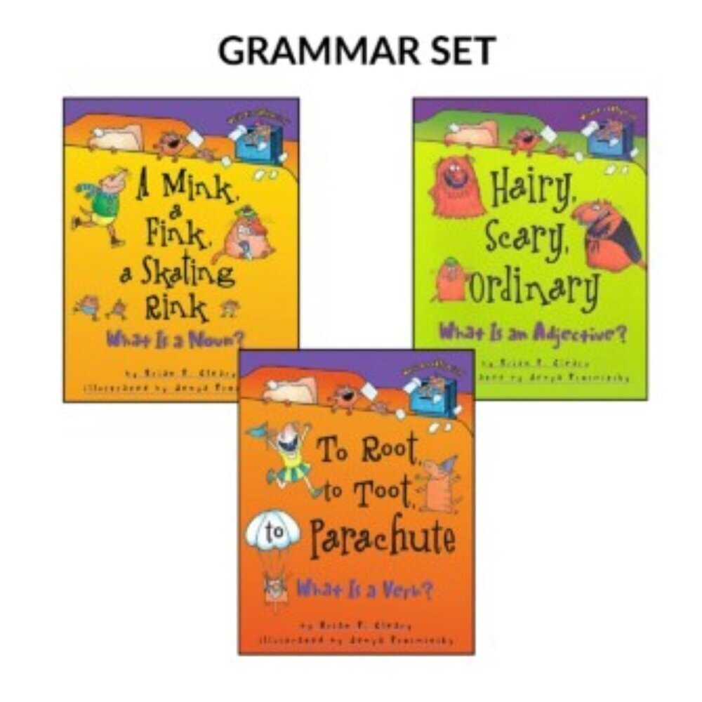 WORDS ARE CATEGORICAL HARDBACK BOOKS GRAMMAR SET 3 GUC